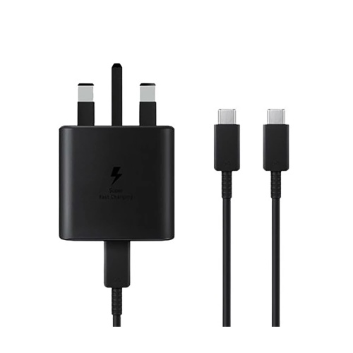 شارژر دیواری سامسونگ مدل EP-TA845 به همراه کابل تبدیل USB-C